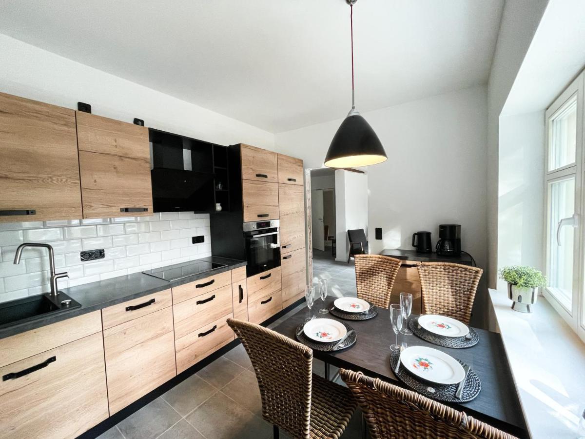 Stilvolle, Zentrale Ferienwohnung Bocksbruecke Mit Parkplatz Salzwedel Buitenkant foto